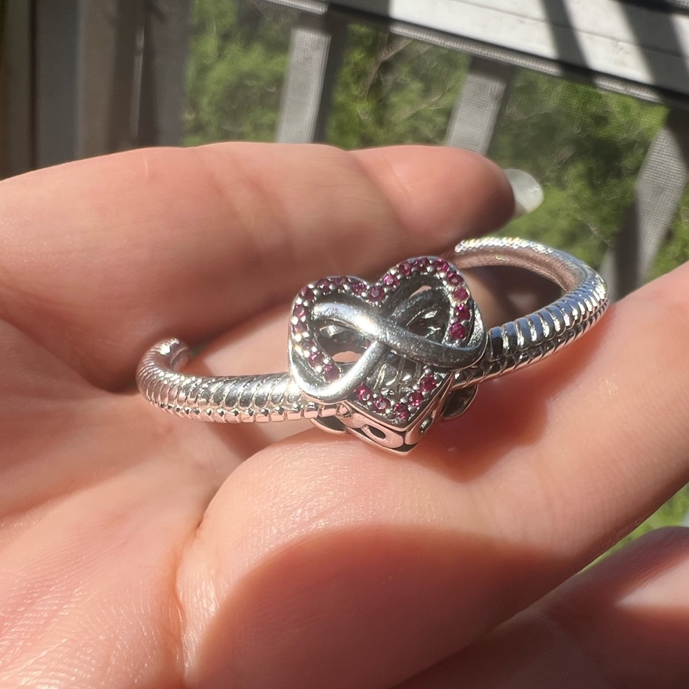 Heart Infinity Charm - Picture 3 of 11